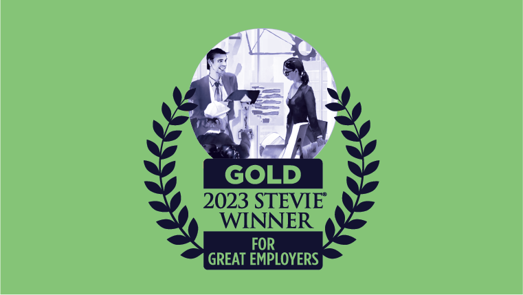 2023 Gold Stevie® Awards Winner for Talent Acquisition and Retention Solution Provider