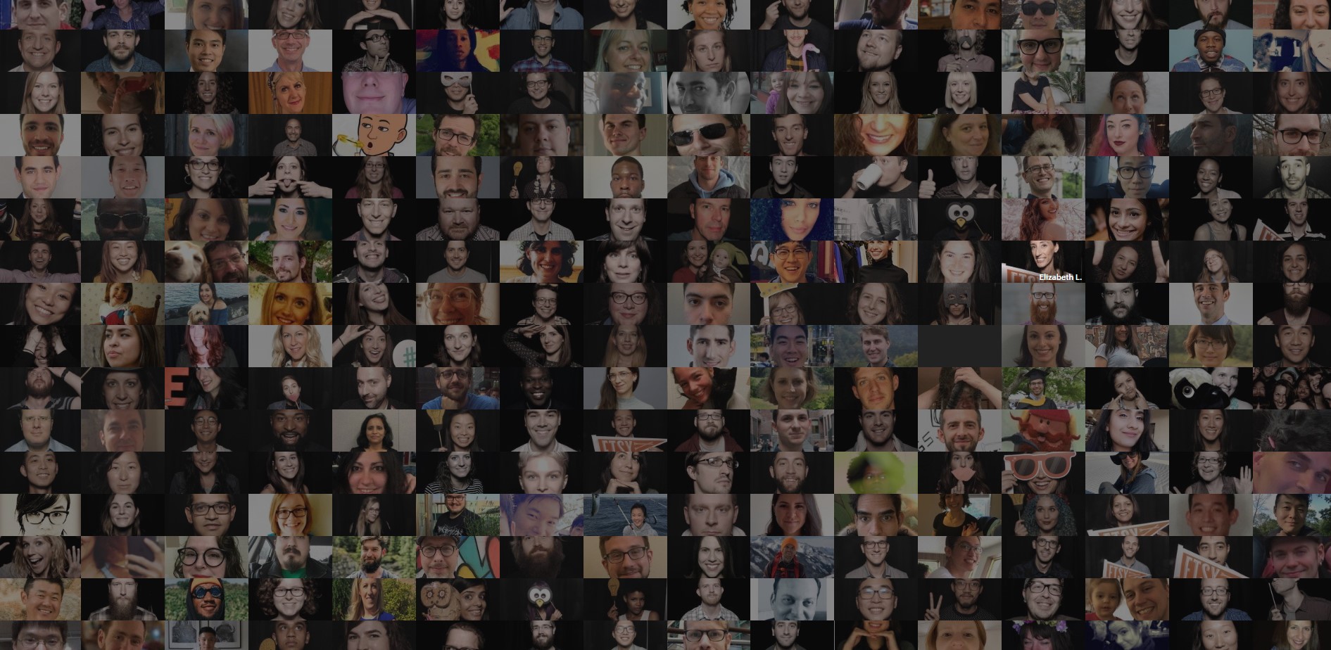 Etsy meet the team page