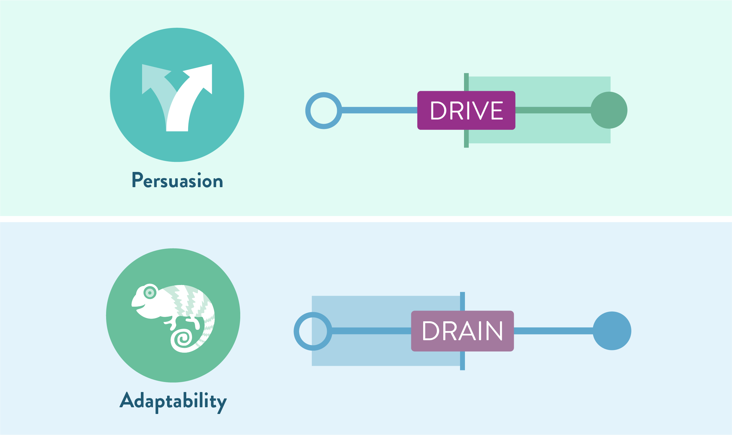 Talent Guide Drive/Drain Graphic