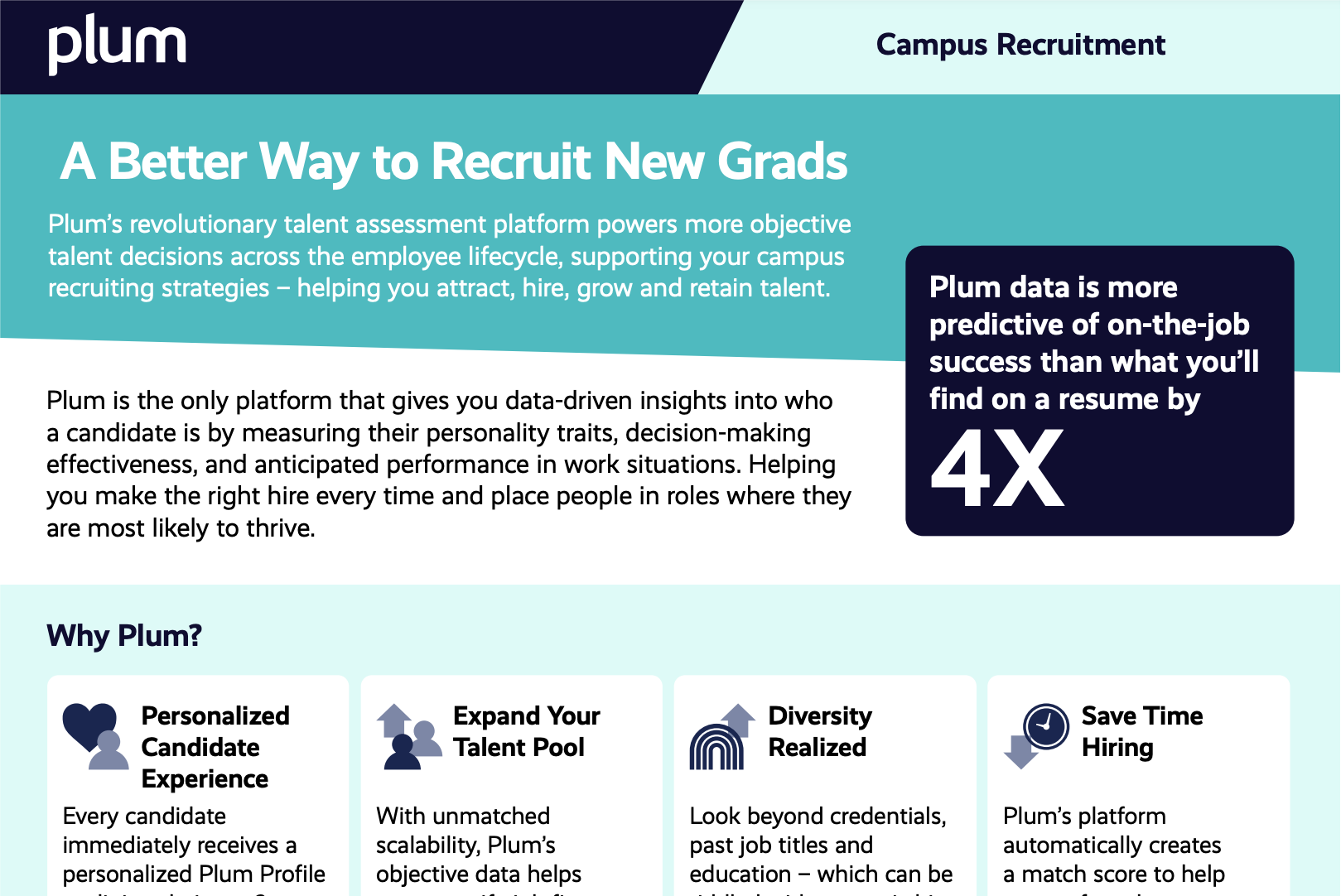 Campus Recruiting Brochure