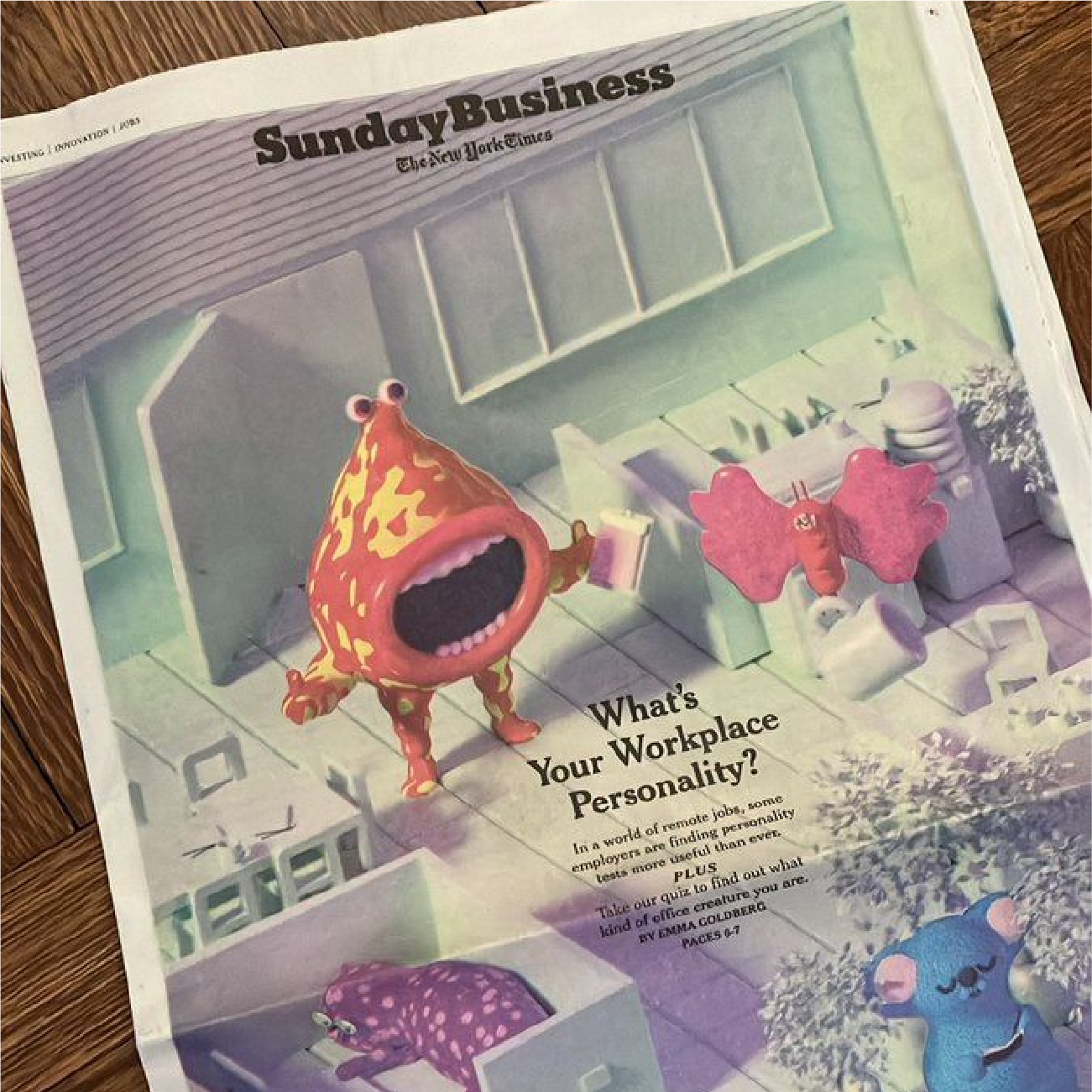 The New York Times Sunday Business