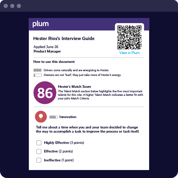 Structured Interview Guides