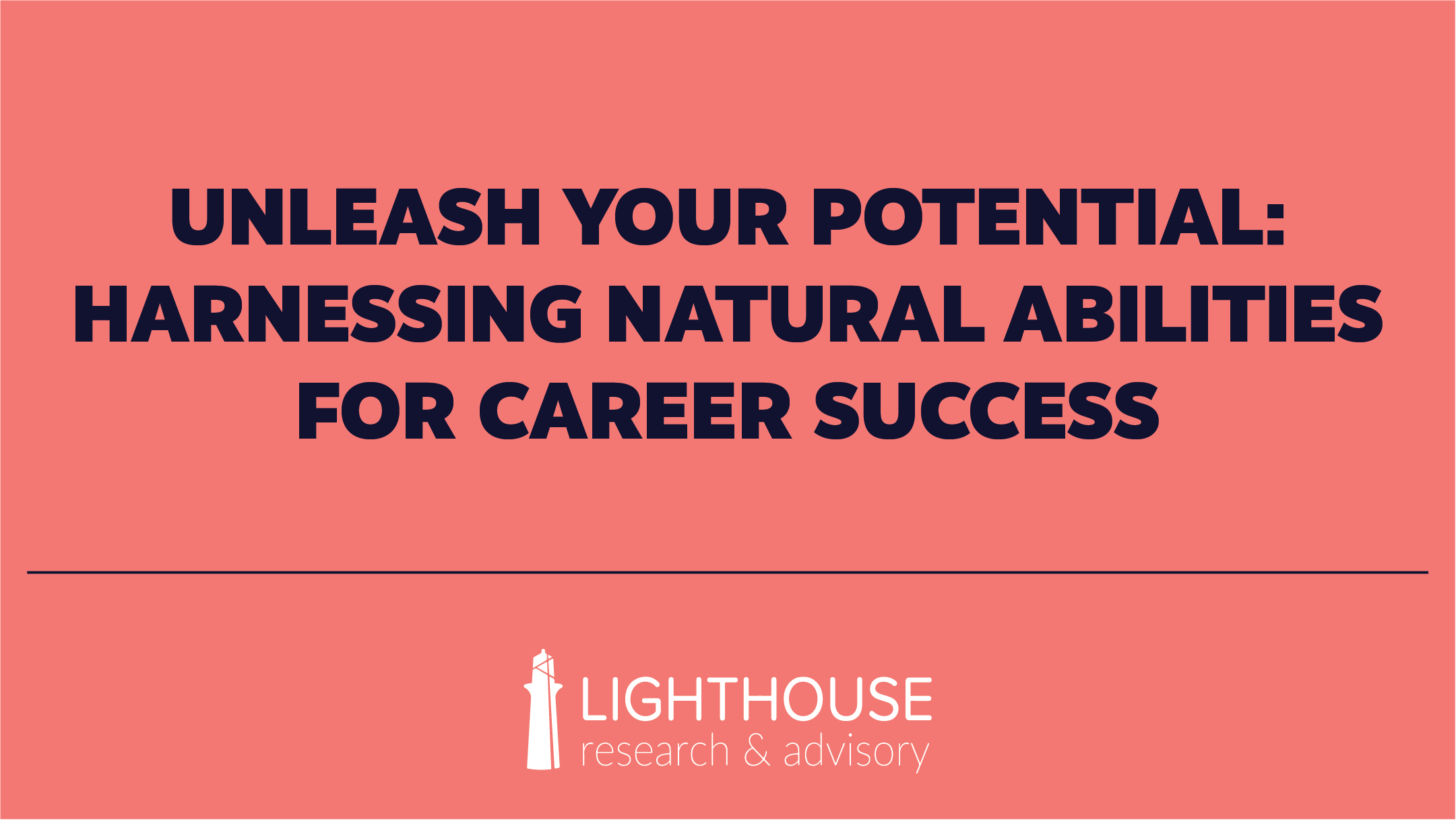 Unleash Your Potential: Harnessing Natural Abilities for Career Success