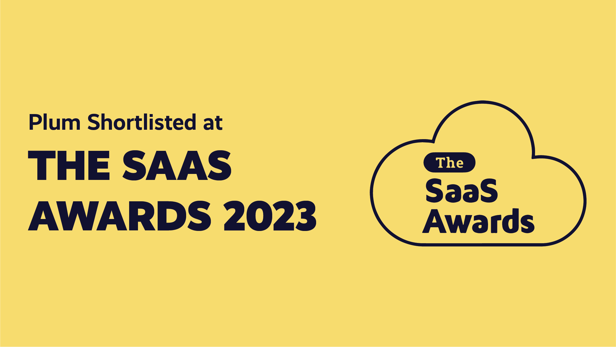 Plum Shortlisted at The SaaS Awards 2023