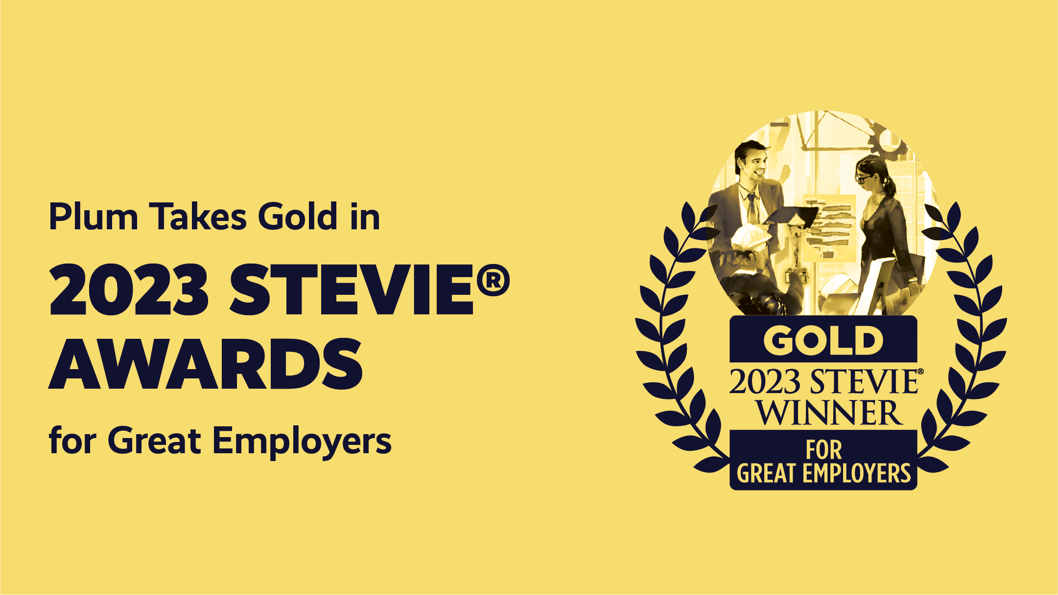 Plum Takes Gold in 2023 Stevie® Awards for Great Employers
