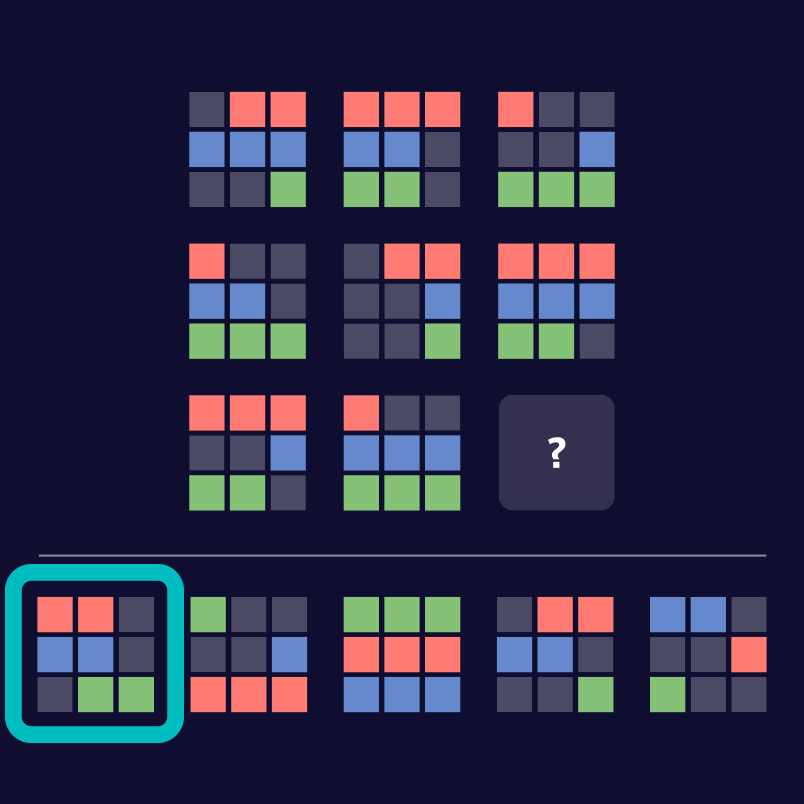 Example of the Problem Solving section in the Plum Discovery Survey.